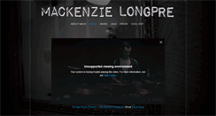 Desktop Screenshot of mackenzielongpre.com